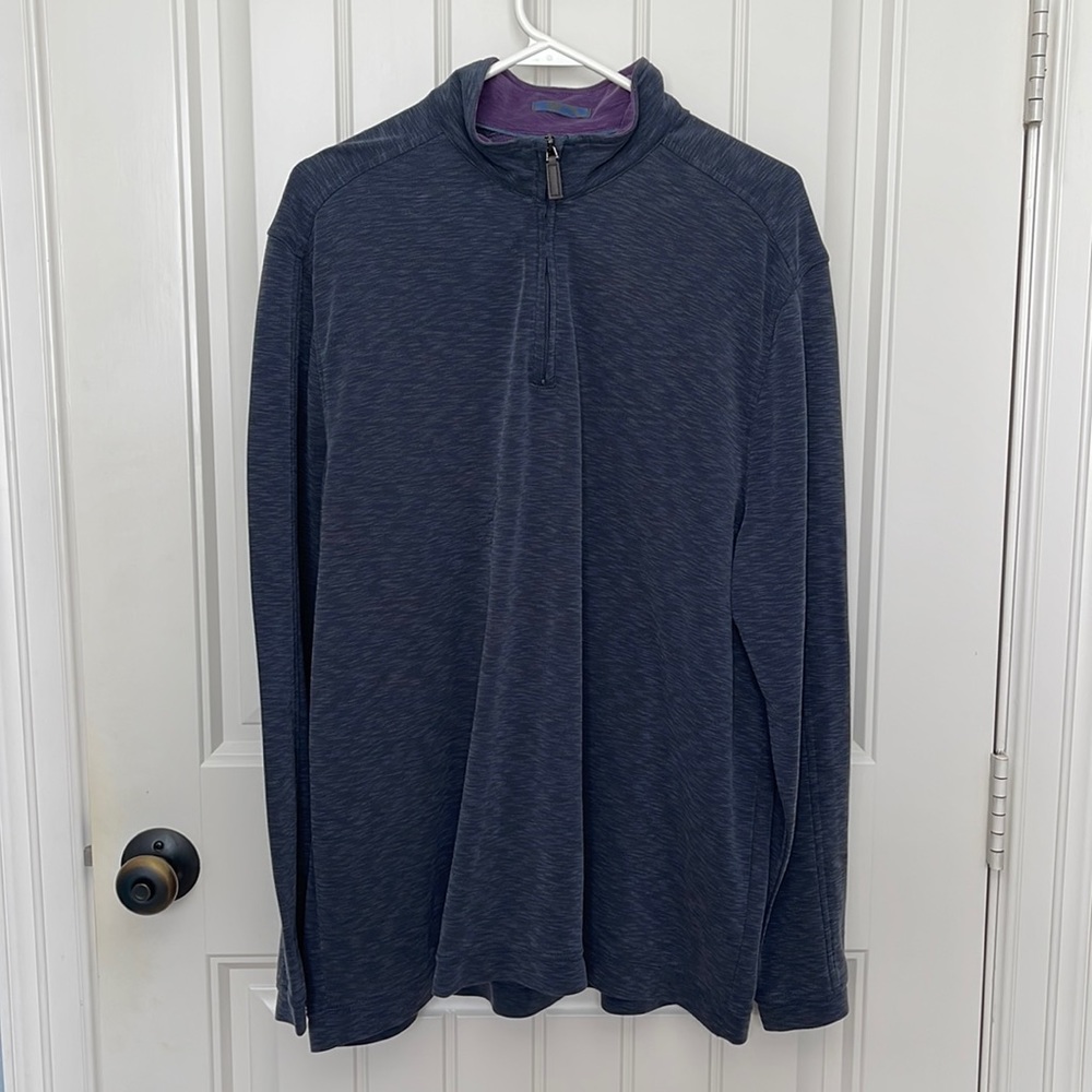 Johnston and Murphy quarter zip, size XL  EUC